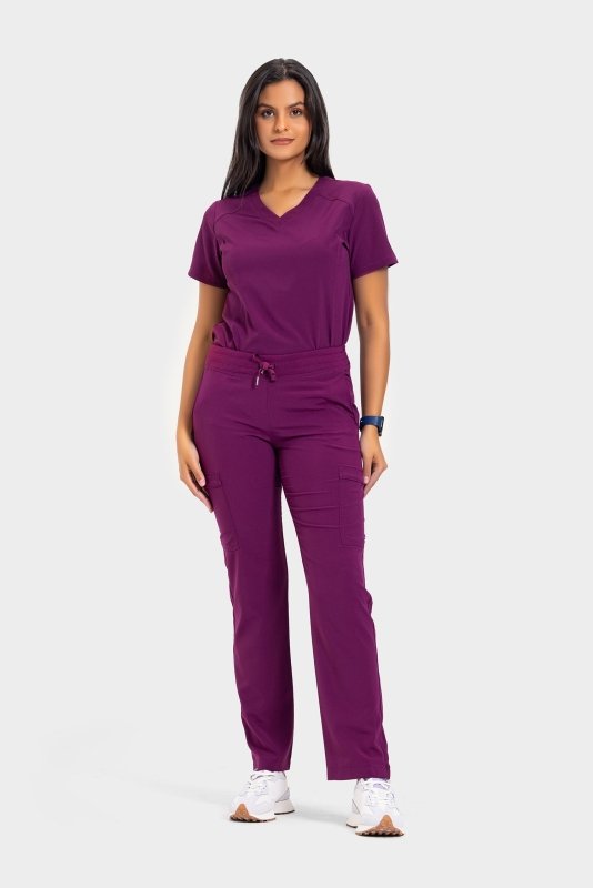 FIT Female V - Neck Top - Drs Lounge