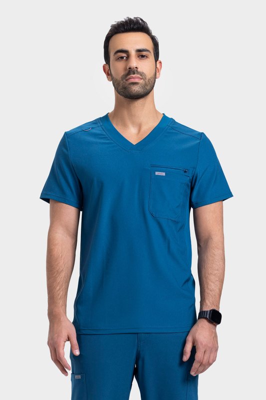 Forward Male V - Neck Top - Drs Lounge