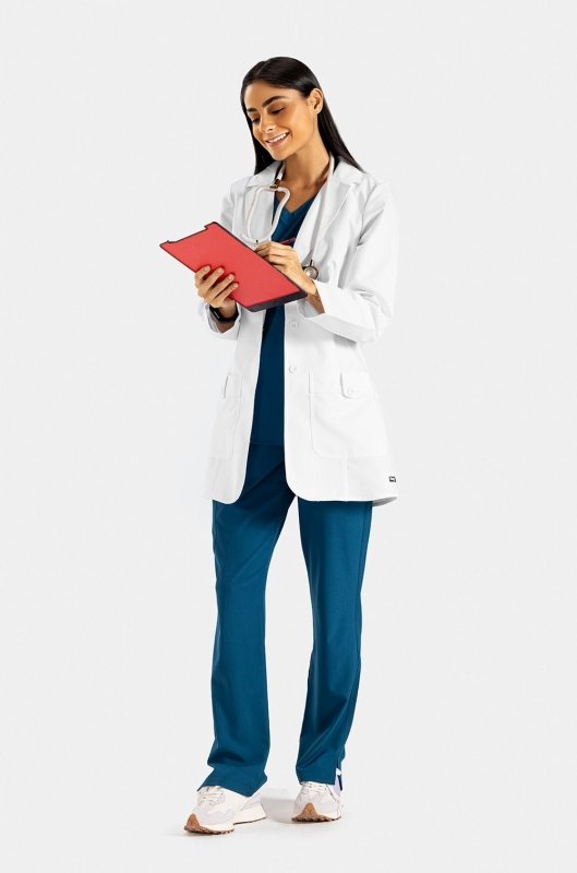 Greys Anatomy Scrubs Classic Female Lab Coat - Drs Lounge