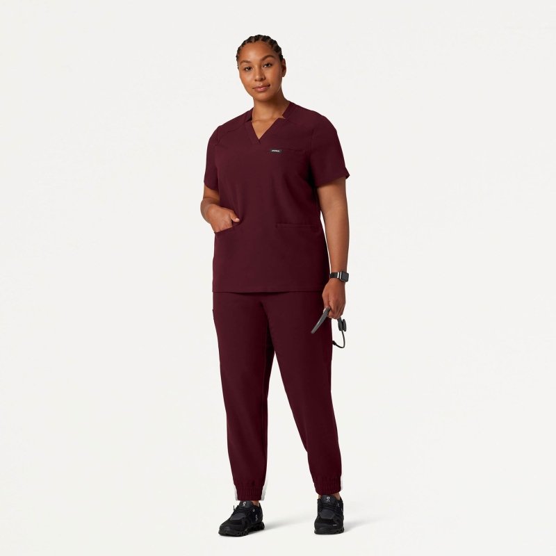 HELIA SLIM WOMAN TOP VNECK - Drs Lounge