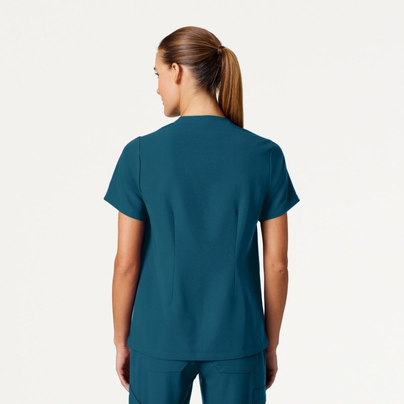 HELIA SLIM WOMAN TOP VNECK - Drs Lounge