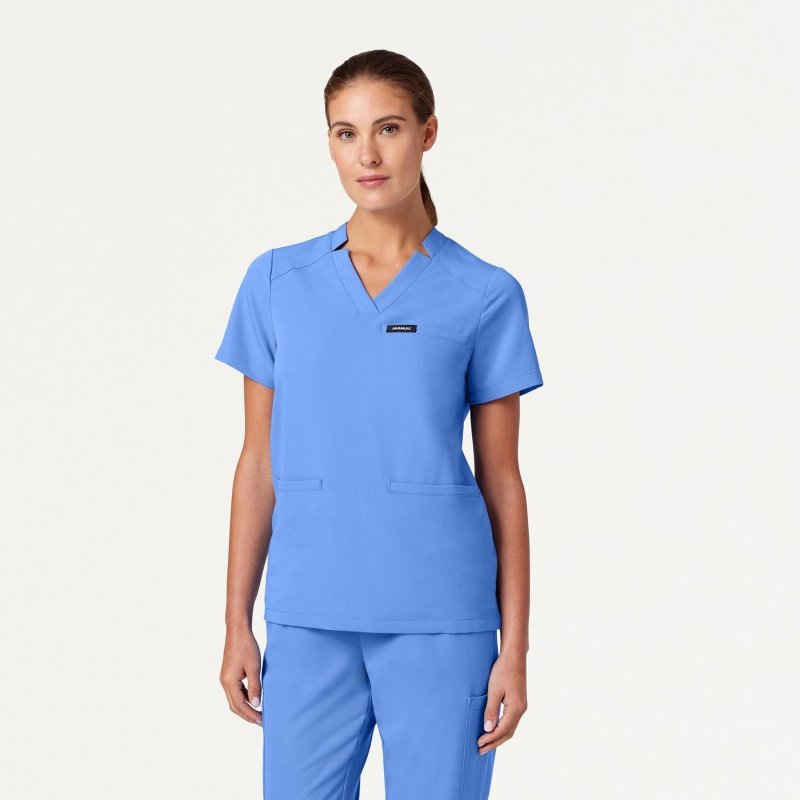 HELIA SLIM WOMAN TOP VNECK - Drs Lounge