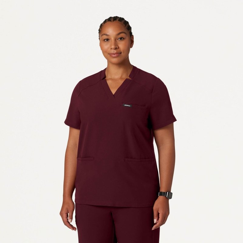 HELIA SLIM WOMAN TOP VNECK - Drs Lounge