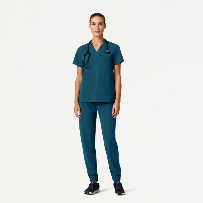 HELIA SLIM WOMAN TOP VNECK - Drs Lounge