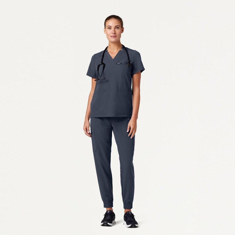HELIA SLIM WOMAN TOP VNECK - Drs Lounge