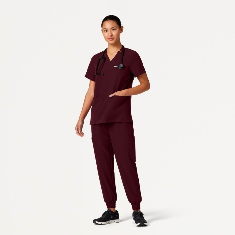 HELIA SLIM WOMAN TOP VNECK - Drs Lounge
