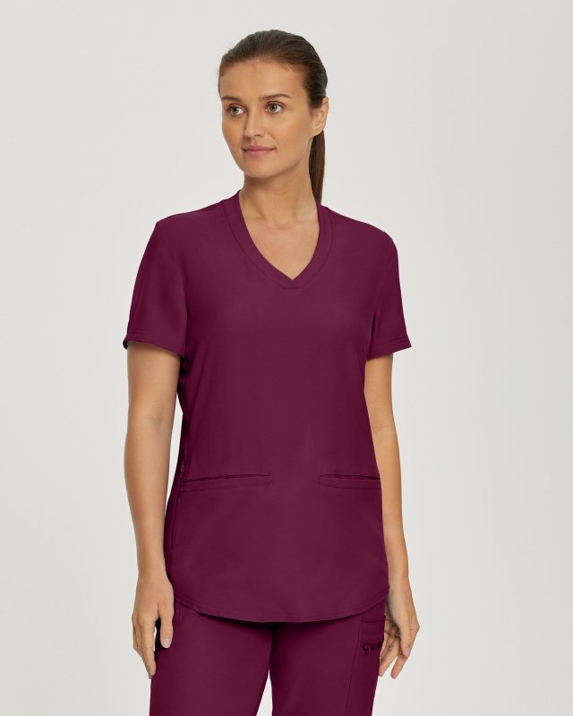 LANDAU FORWARD WOMEN V NCK TOP