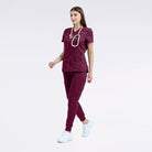 LANDAU PROFLEX WOMEN V NCK TOP - Drs Lounge