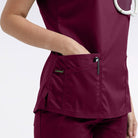 LANDAU PROFLEX WOMEN V NCK TOP - Drs Lounge