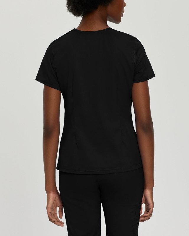 LANDAU PROFLEX WOMEN V NCK TOP - Drs Lounge