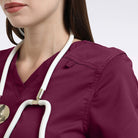 LANDAU PROFLEX WOMEN V NCK TOP - Drs Lounge