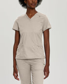 LANDAU PROFLEX WOMEN V NCK TOP - Drs Lounge