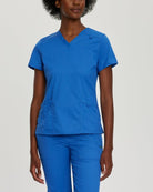 LANDAU PROFLEX WOMEN V NCK TOP - Drs Lounge