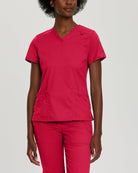 LANDAU PROFLEX WOMEN V NCK TOP - Drs Lounge