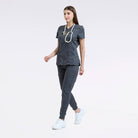 LANDAU PROFLEX WOMEN V NCK TOP - Drs Lounge