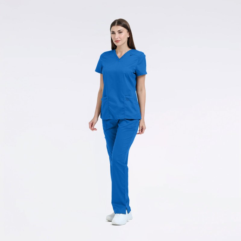 LANDAU PROFLEX WOMEN V NCK TOP - Drs Lounge