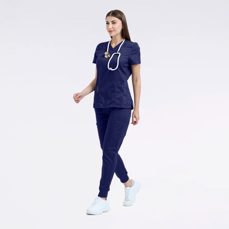 LANDAU PROFLEX WOMEN V NCK TOP - Drs Lounge