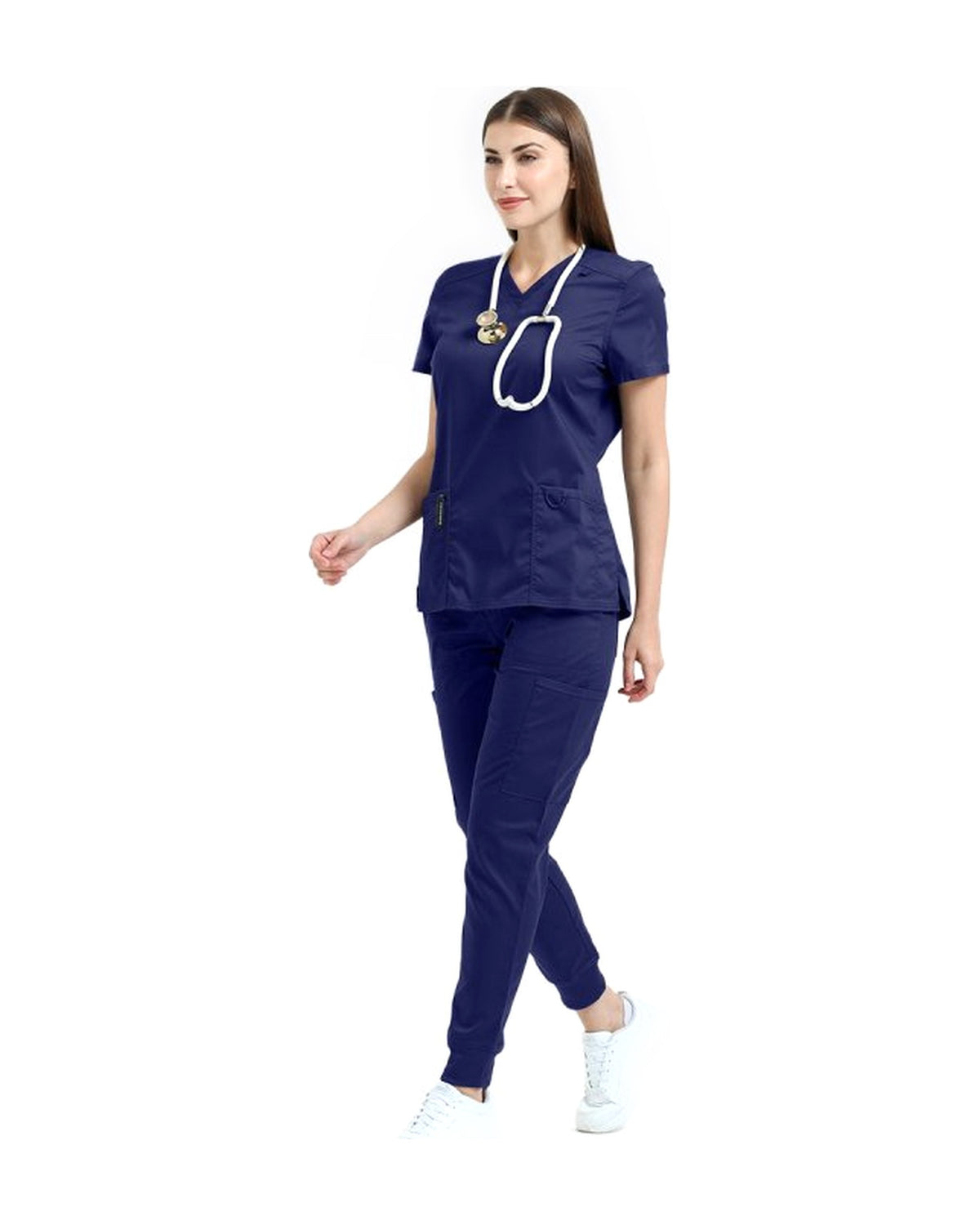 LANDAU PROFLEX WOMEN V NCK TOP - Drs Lounge