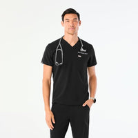 Men Leon - Three-Pocket Scrub Top