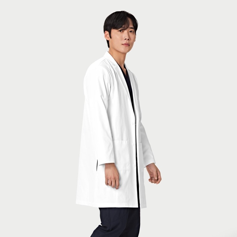 Men's Long Lab Coat - 3527 - Drs Lounge