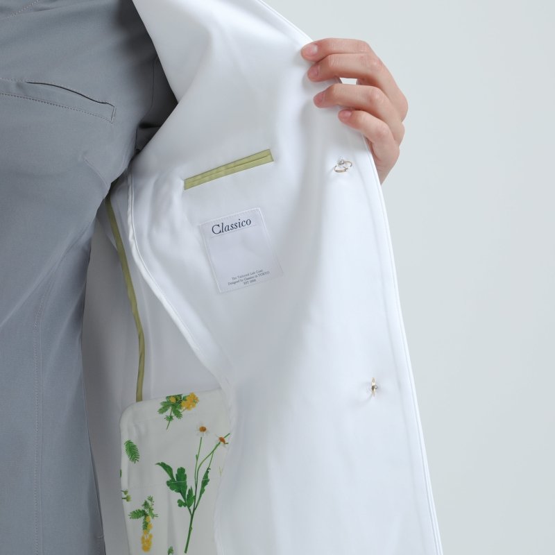 Plantica No - Collar Female Labcoat - Drs Lounge