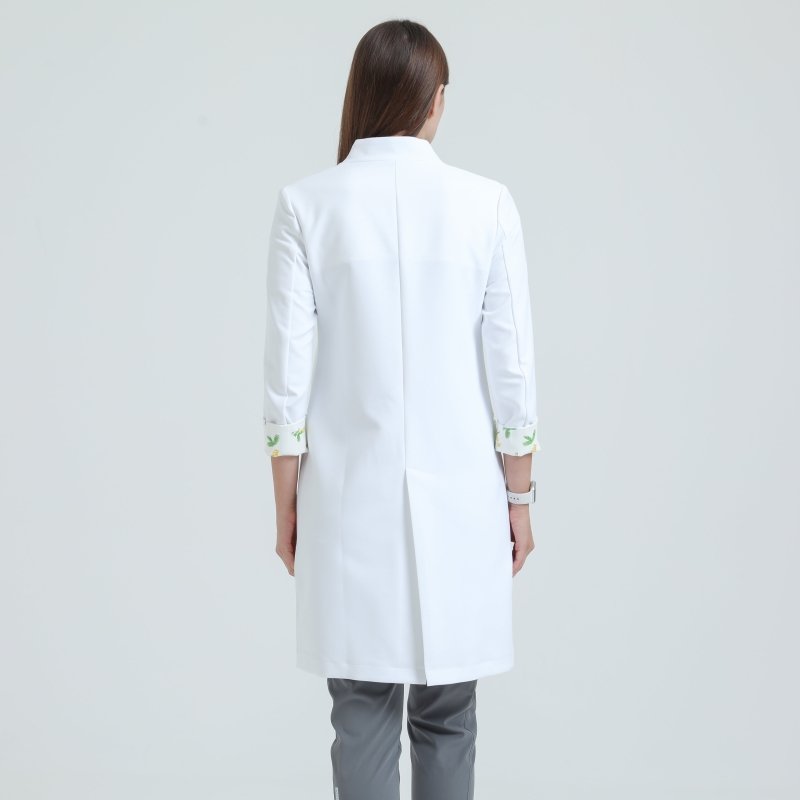 Plantica No - Collar Female Labcoat - Drs Lounge