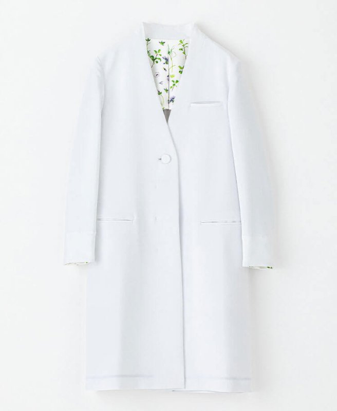 Plantica No - Collar Female Labcoat - Drs Lounge