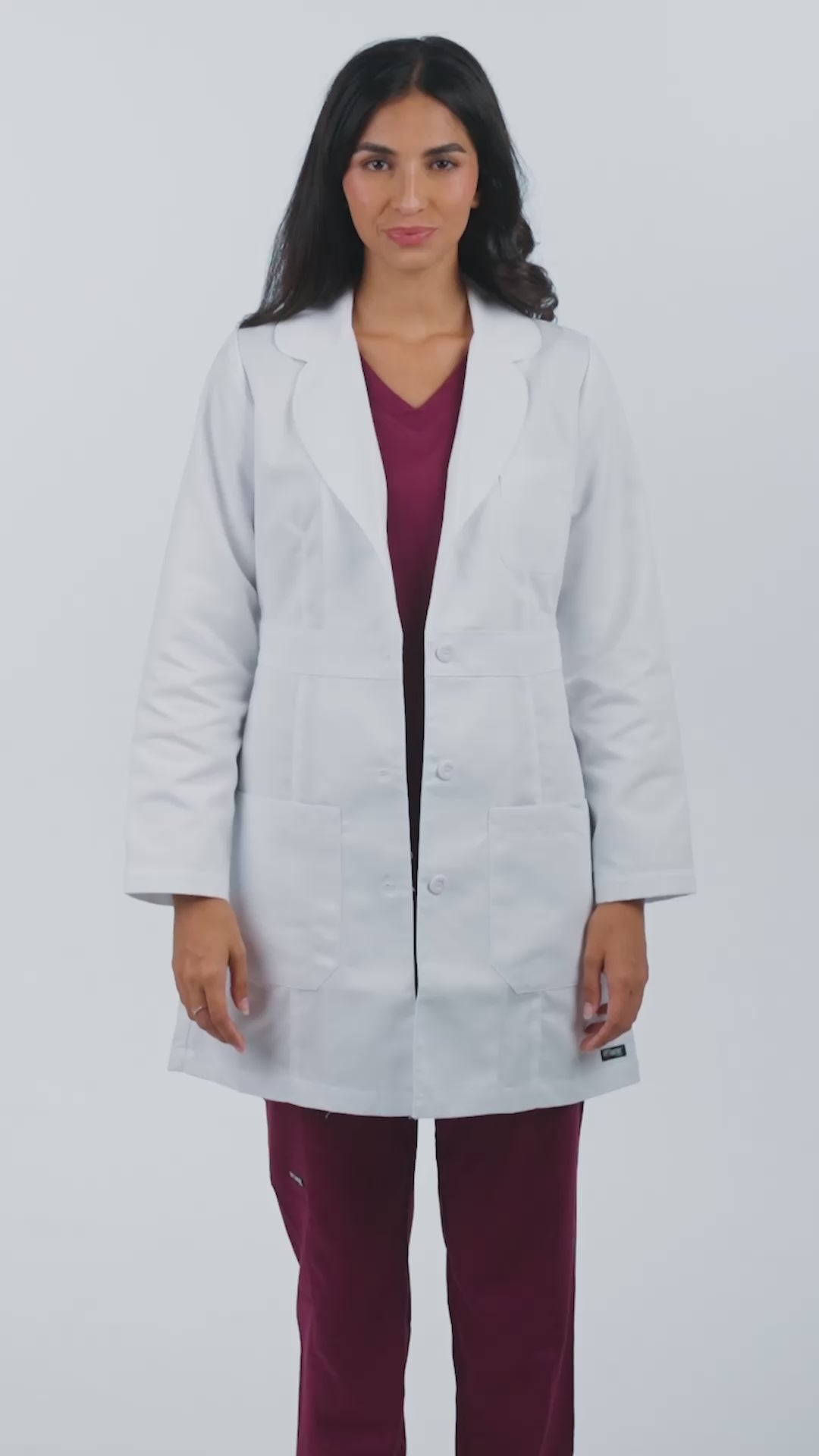 لابكوت نسائي طويل labcoat
