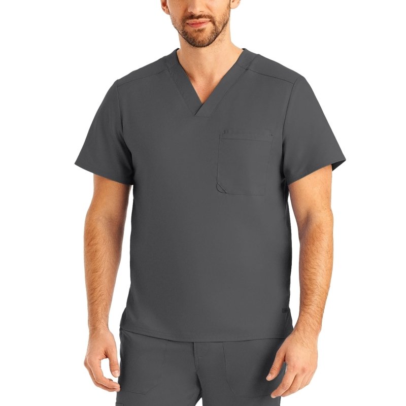 ProFlex Men's 2 - Pocket V - Neck Top - Drs Lounge
