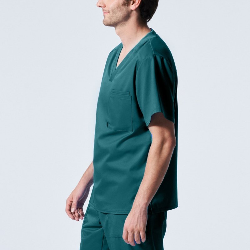 ProFlex Men's 2 - Pocket V - Neck Top - Drs Lounge