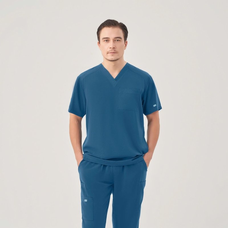 QNTM RYDR Men 3Pckt VNeck Top - RYDER - Drs Lounge