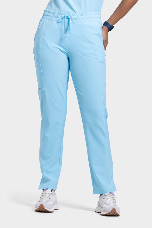 SKECHERS GAMMA 6-POCKET MID-RISE TAPERED LEG WOMEN PANT SKP623