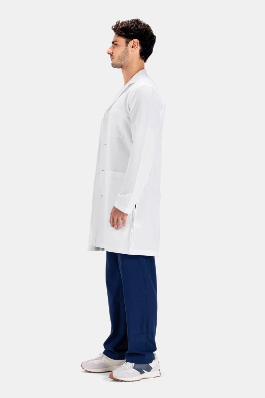 white Coat male twill 