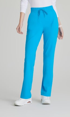 W4PKT SHIRRED WB SLM STRT PANT - Drs Lounge