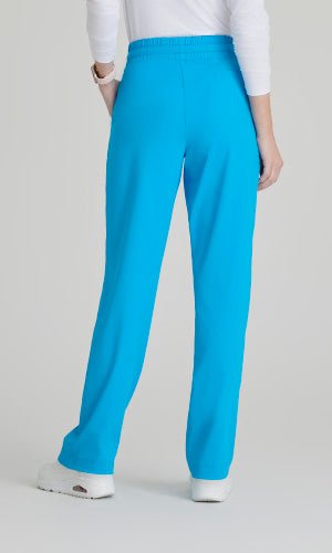 W4PKT SHIRRED WB SLM STRT PANT - Drs Lounge