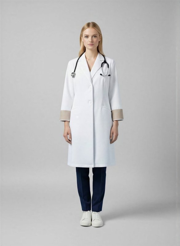 Womens Tailored lab coat - Drs Lounge
