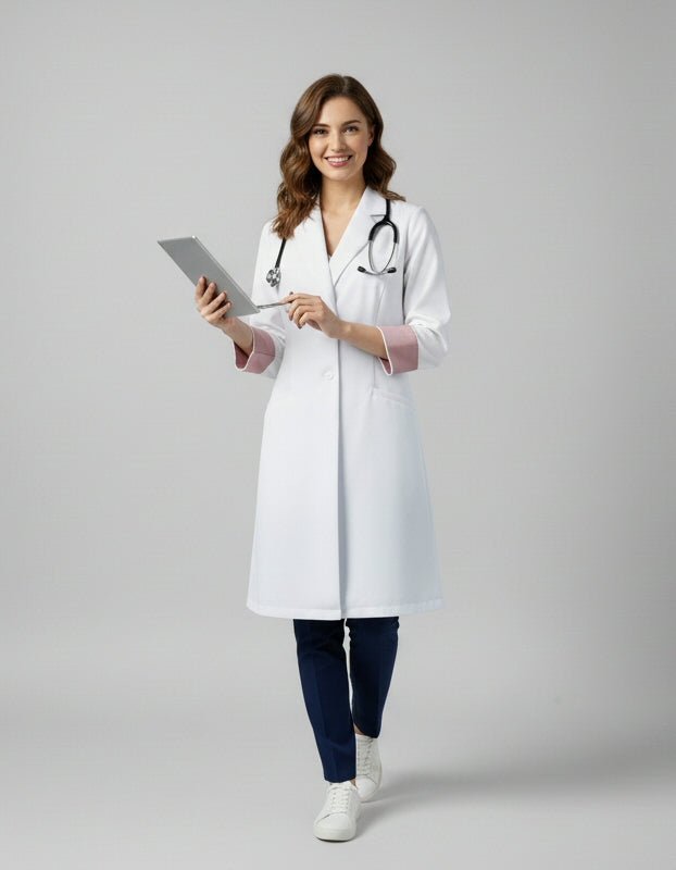 Womens Tailored lab coat - Drs Lounge