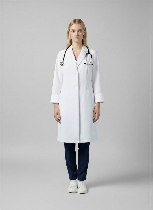 Womens Tailored lab coat - Drs Lounge